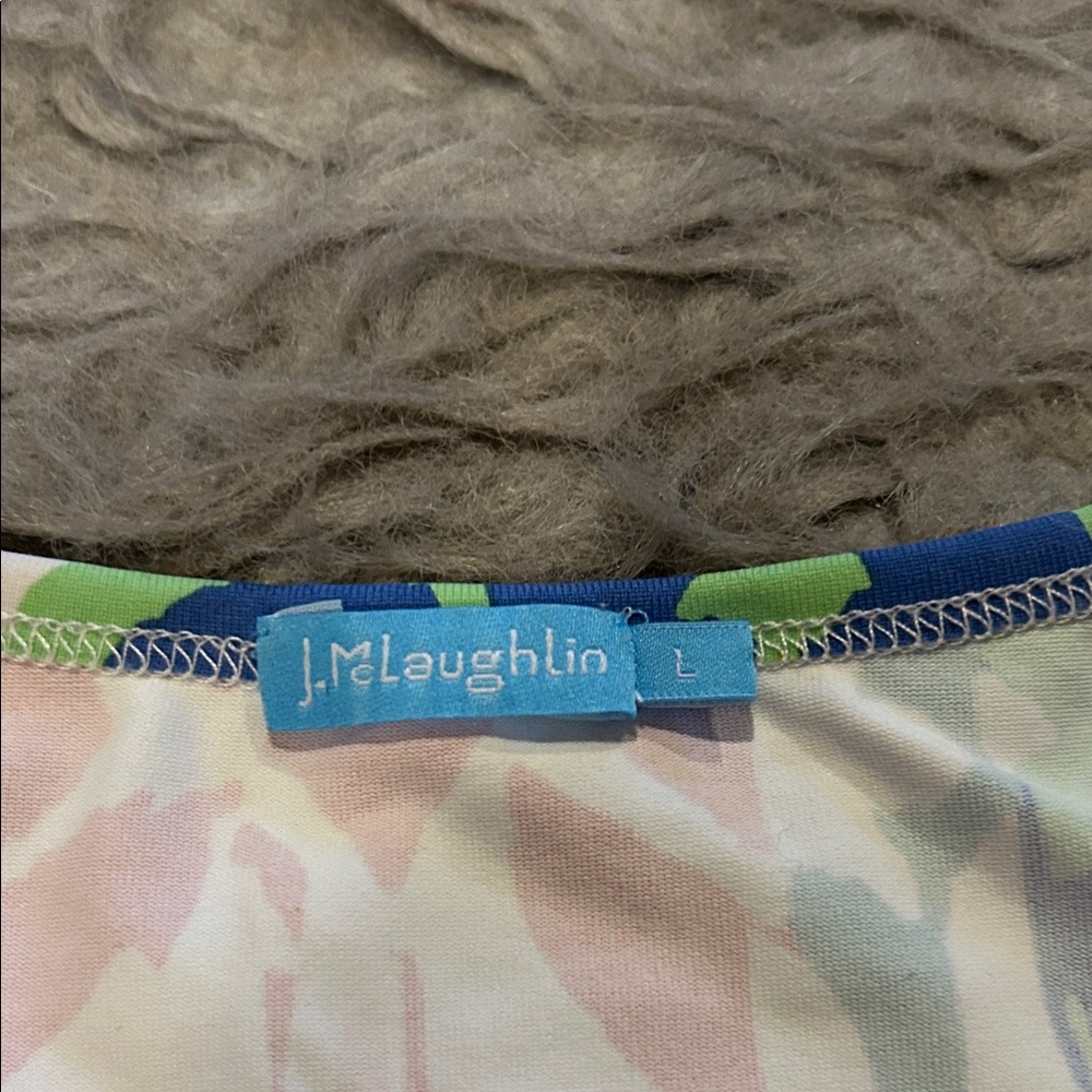 J. McLaughlin Multicolor Patterned Shirt - Picture 2 of 4
